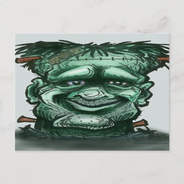 Frankenstein Postcard (Front)