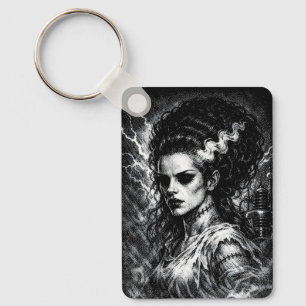 Frankenstein’s Bride — Resurrected by BurnsInHell Keychain