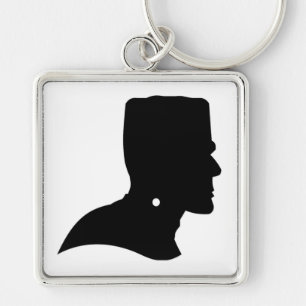 FRANKENSTEIN SILHOUETTE KEYCHAIN