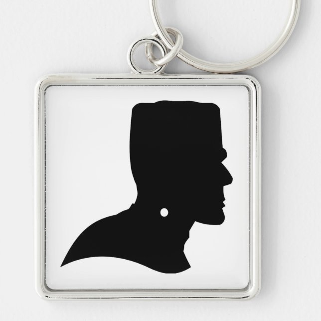 FRANKENSTEIN SILHOUETTE KEYCHAIN (Front)