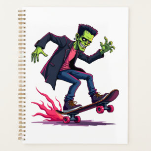 Frankenstein Skater � Cool Halloween Streetwear Sh Planner
