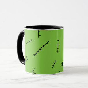 Frankenstein Stitches Mug