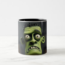 Frankenstein Two-Tone Coffee Mug