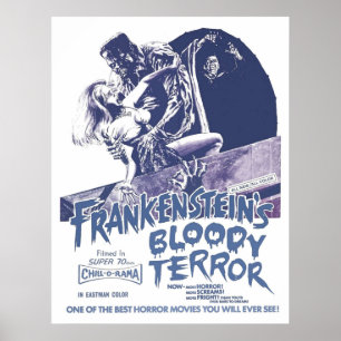 Frankensteins Bloody Terror Poster