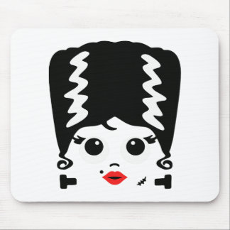 Frankenstein's Bride Monster Halloween Costume Mouse Pad
