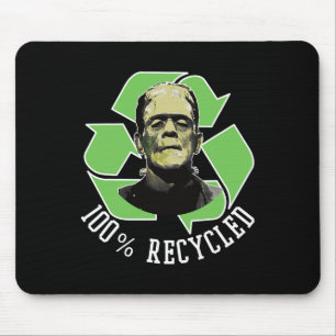 Frankenstein's Monster - 100% Recycled S Funny Hal Mouse Pad