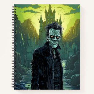 Frankenstein's Monster Halloween Notebook
