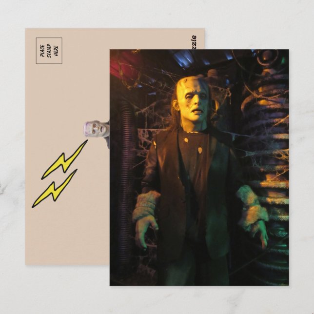 Frankenstein's Monster Postcard - 2022 Edition (Front/Back)