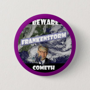Frankenstorm 2 Inch Round Button
