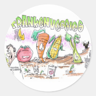 FrankenVeggies Millions Against Monsanto Stickers