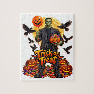 frankestein monster jigsaw puzzle
