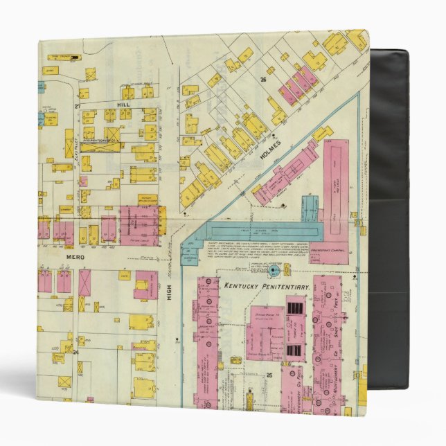 Frankfort, Kentucky 10 Binder (Front/Inside)