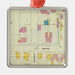 Frankfort, Kentucky 15 Metal Ornament