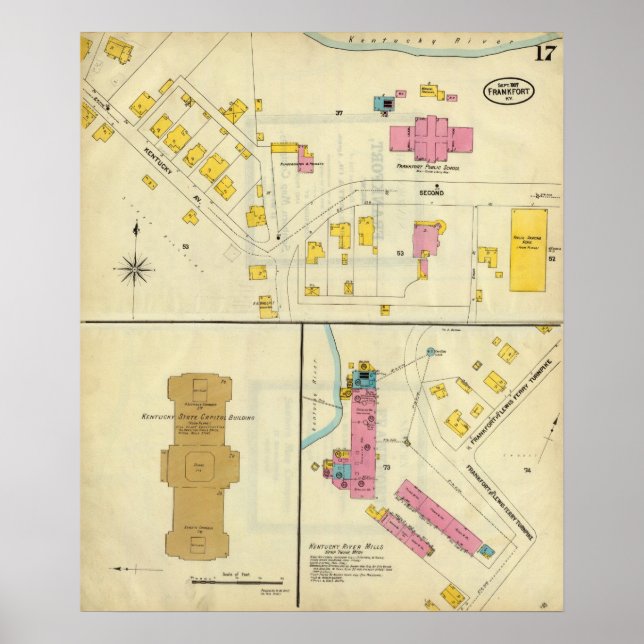 Frankfort, Kentucky 17 Poster (Front)