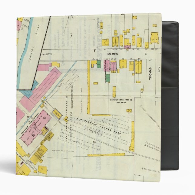 Frankfort, Kentucky 4 Binder (Front/Inside)