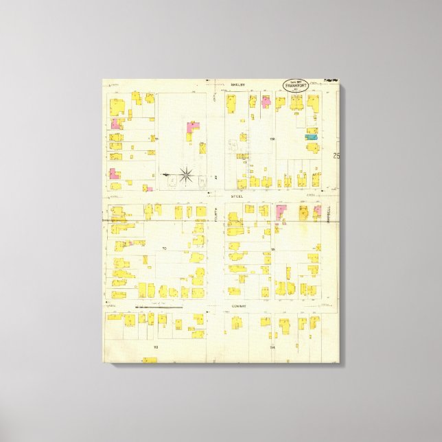 Frankfort, Kentucky 8 Canvas Print (Front)