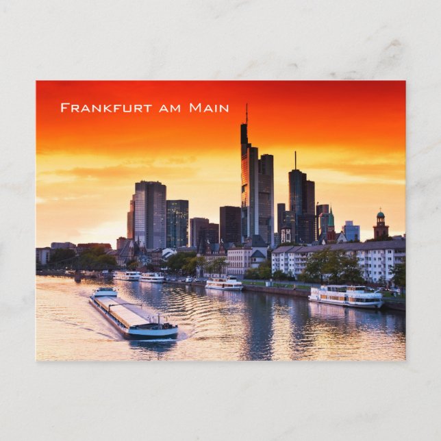 Frankfurt 001D Postcard (Front)