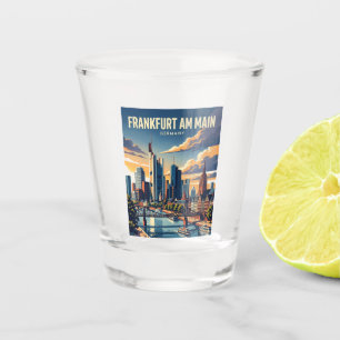 Frankfurt am Main Germany Shot Glass