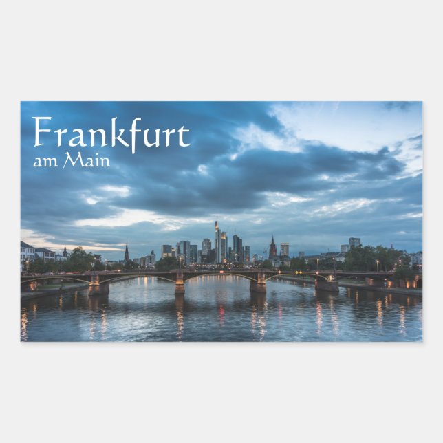 Frankfurt am Main Germany Sticker (Front)
