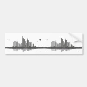 Frankfurt am Main Skyline sticker