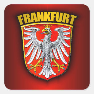 Frankfurt am Main Square Sticker