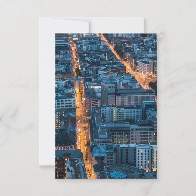 Frankfurt Germany Card (Front)