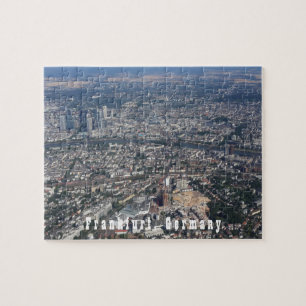 Frankfurt Germany From the Sky Jigsaw Puzzle