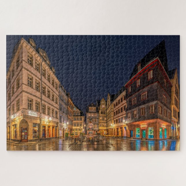 Frankfurt Germany Jigsaw Puzzle (Horizontal)