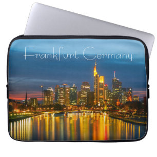Frankfurt Germany Laptop Sleeve