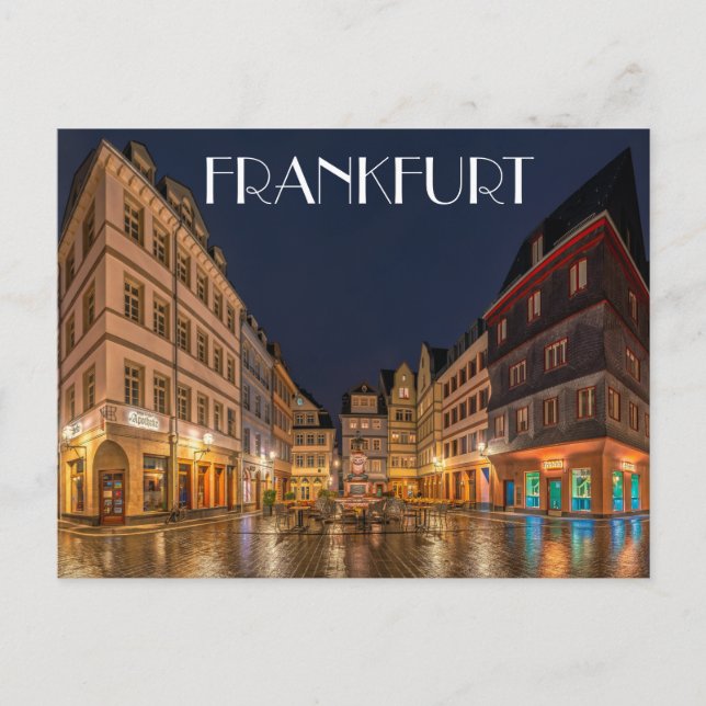 Frankfurt Germany Postcard (Front)