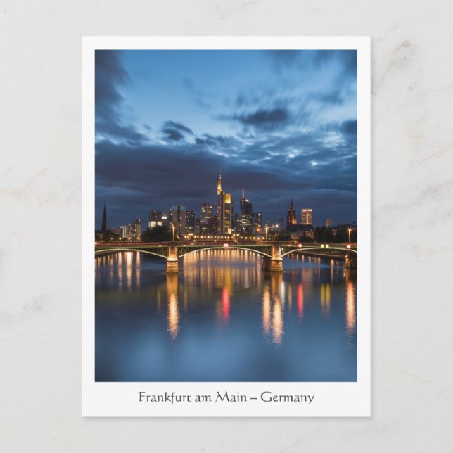 Frankfurt Germany Postcard (Front)