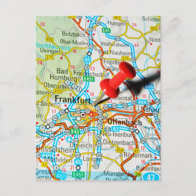 Frankfurt, Germany Postcard (Front)