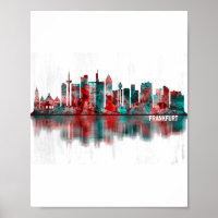 Frankfurt Germany Skyline