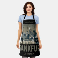 Frankfurt Germany Skyline Retro Vintage Souvenir