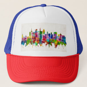 Frankfurt Germany Skyline Trucker Hat