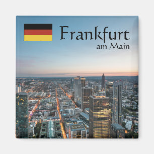 Frankfurt Germany Souvenir Magnet