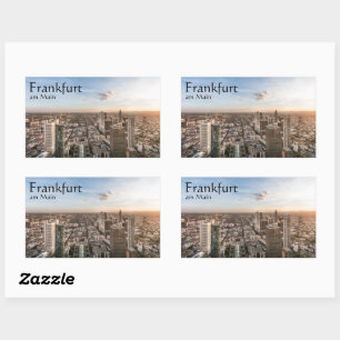 Frankfurt Germany Souvenir  Sticker