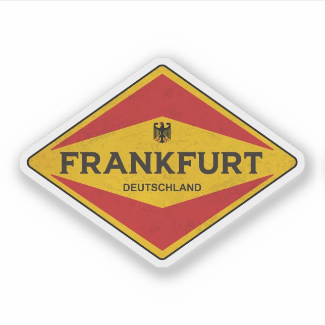 Frankfurt Germany Vintage (Front)