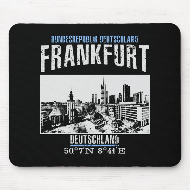 Frankfurt Mouse Pad (Front)