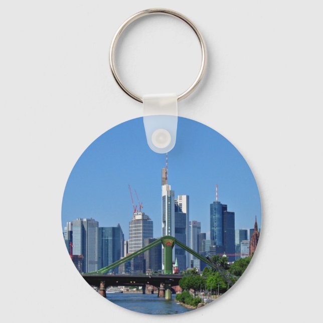 Frankfurt skyline keychain (Front)