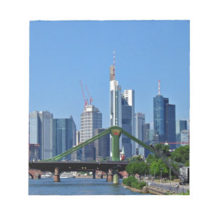 Frankfurt skyline notepad