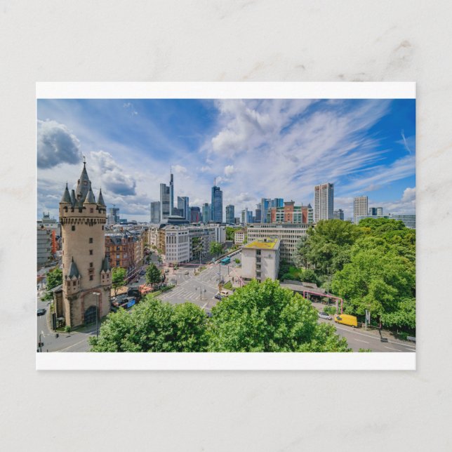 Frankfurt Skyline Postcard (Front)