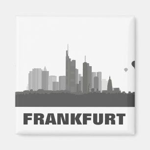 Frankfurt Skyline refrigerator Magnet