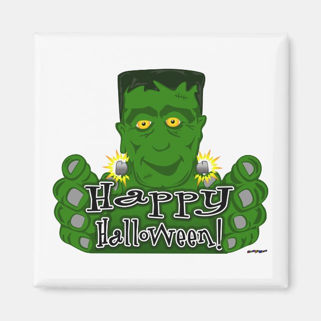 Frankie Happy Halloween! Magnet (Front)