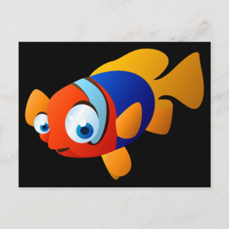 Frankie The Fish Postcard