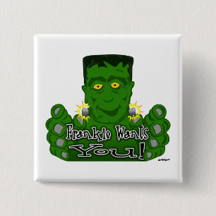 Frankie Wants You! 2 Inch Square Button