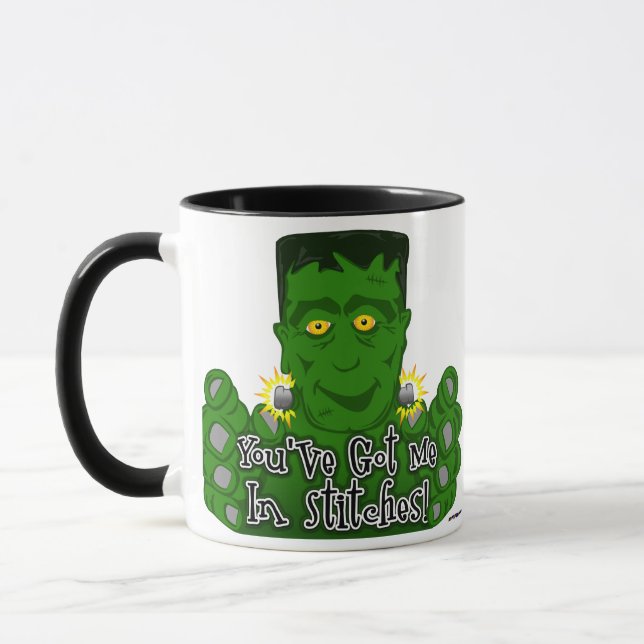 Frankie You've Got Me In Stitches! Mug (Left)