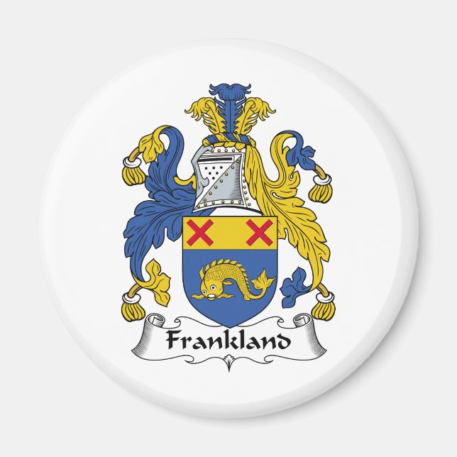 Frankland Family Crest Magnet (Front)