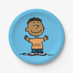 Franklin Arms Wide Paper Plate