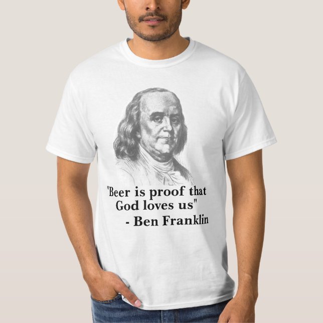 Franklin Beer Shirt (Front)
